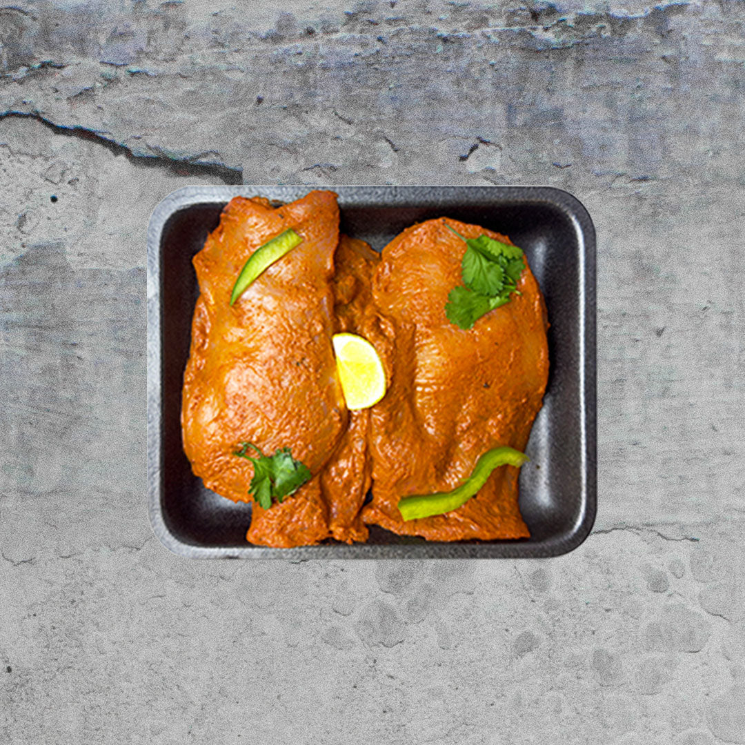 Marinated Halal Chicken Breast Burger Slices 4pcs @Halal Fine Foods