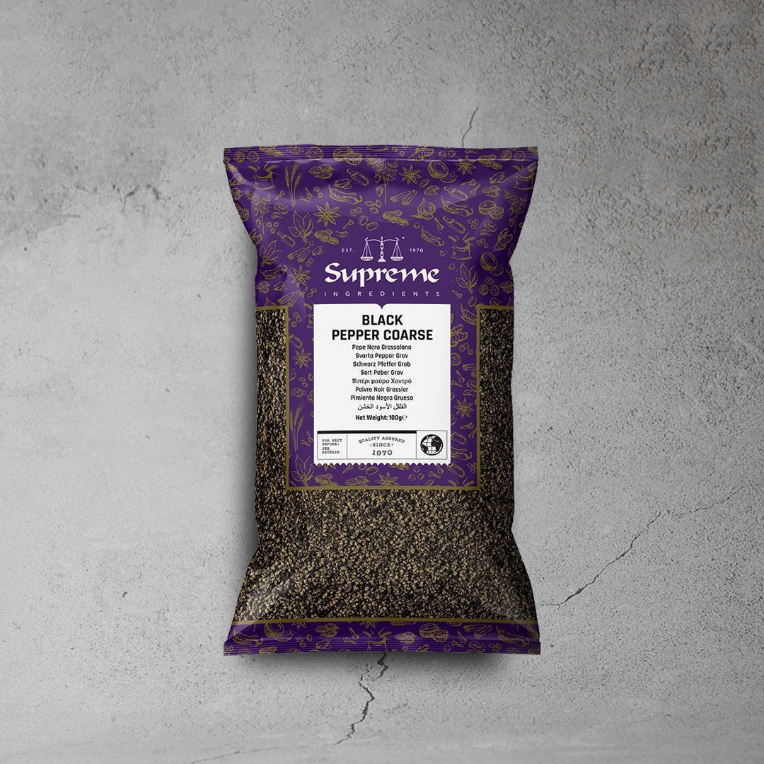 Supreme Black Pepper Coarse @ Halal Fine Foods